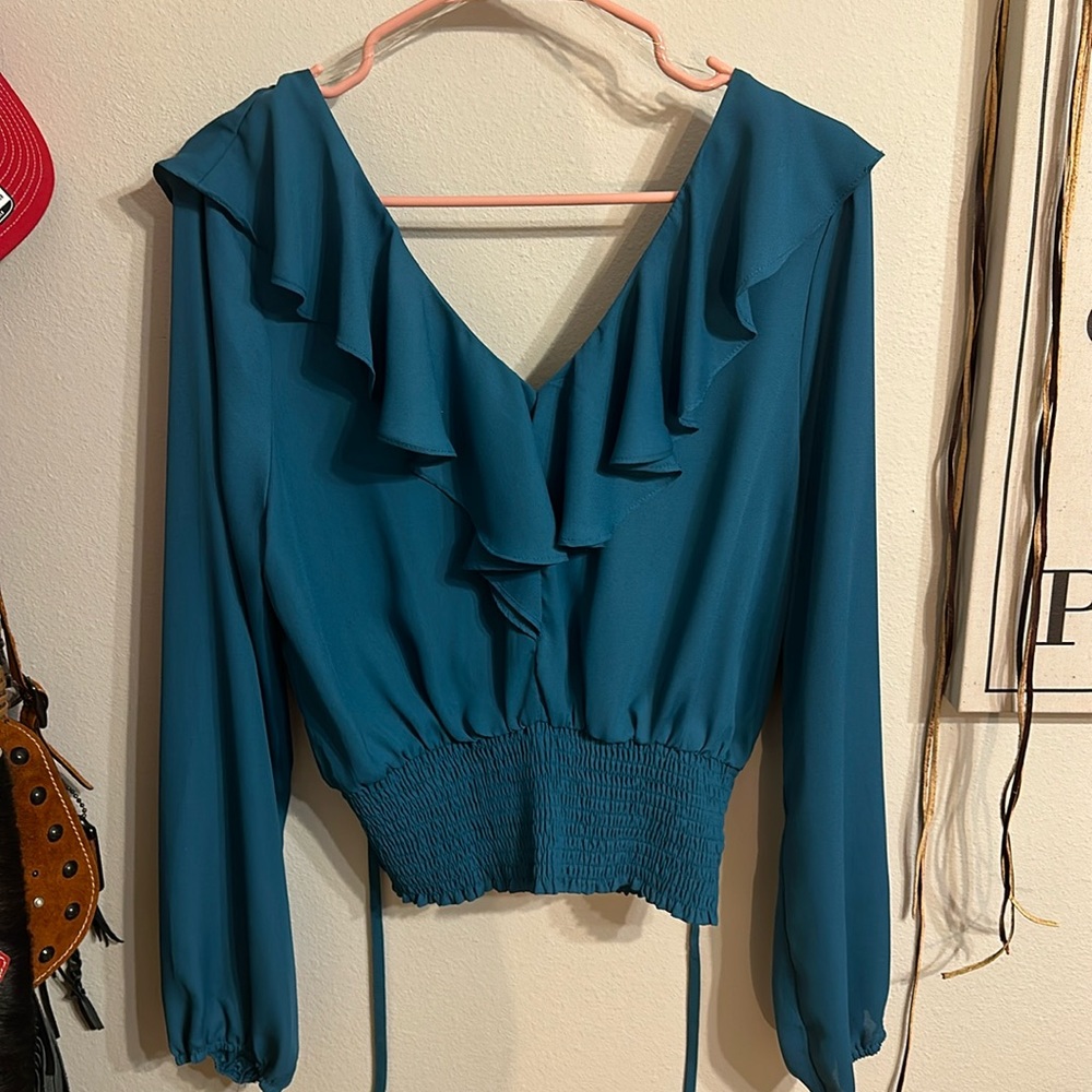 Teal Blouse!